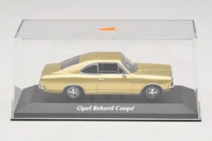 Opel Rekord C Kupé Zlatý Maxichamps 1:43 940046120 Diecast – obrázok 4 z 5