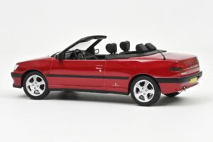 Peugeot 306 Kabriolet Diablo Red Norev 1:18 184930 Kov – obrázok 2 z 2
