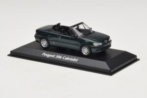 Peugeot 306 Kabriolet Zelená Metalíza Maxichamps 1:43 940112833 Kov – obrázok 3 z 5