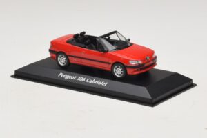 Peugeot 306 Kabriolet Červený Maxichamps 1:43 940112830 Diecast – obrázok 3 z 5