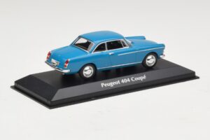 Peugeot 404 Kupé Modrý Maxichamps 1:43 940112921 Kov – obrázok 2 z 5