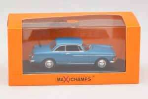 Peugeot 404 Kupé Modrý Maxichamps 1:43 940112921 Kov – obrázok 5 z 5
