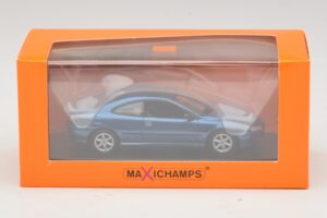 Peugeot 406 Kupé Modrá Metalíza Maxichamps 1:43 940112620 Diecast – obrázok 5 z 5