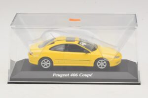 Peugeot 406 Kupé Žltý Maxichamps 1:43 940112621 Kov – obrázok 4 z 5