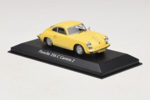 Porsche 356C Carrera 2 Žltý Maxichamps 1:43 940062361 Kov – obrázok 3 z 5