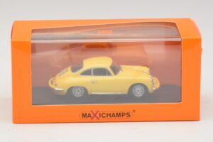 Porsche 356C Carrera 2 Žltý Maxichamps 1:43 940062361 Kov – obrázok 5 z 5