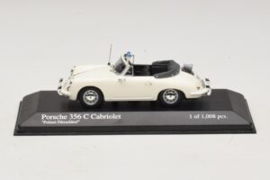 Porsche 356C Kabriolet Polizei Dusseldorf Minichamps 1:43 430062391 Kov