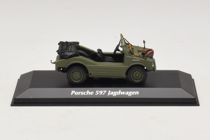 Porsche 597 Jagdwagen Olivový Maxichamps 1:43 940065300 Kov