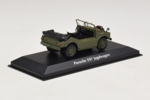 Porsche 597 Jagdwagen Olivový Maxichamps 1:43 940065300 Kov – obrázok 2 z 5