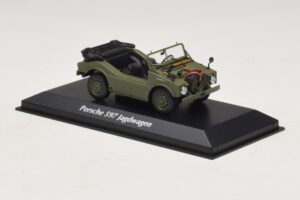 Porsche 597 Jagdwagen Olivový Maxichamps 1:43 940065300 Kov – obrázok 3 z 5