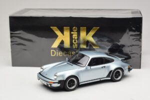 Porsche 911 930 Turbo 3.3 Strieborný KK-Scale 1:18 KKDC181444 Kov – obrázok 6 z 6