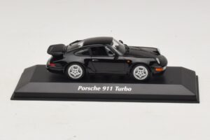 Porsche 911 964 Turbo Čierny Maxichamps 1:43 940069101 Kov