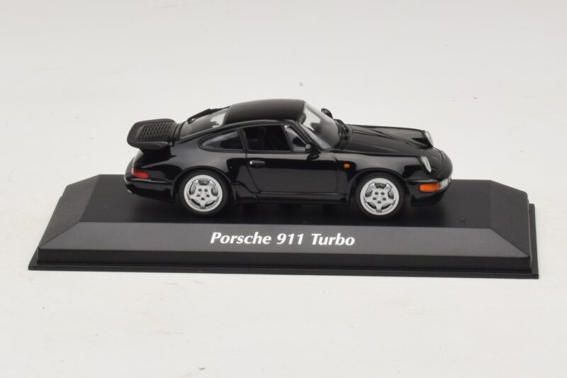 Porsche 911 964 Turbo Čierny Maxichamps 1:43 940069101 Kov