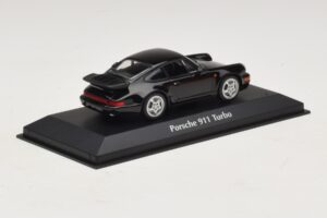 Porsche 911 964 Turbo Čierny Maxichamps 1:43 940069101 Kov – obrázok 2 z 5