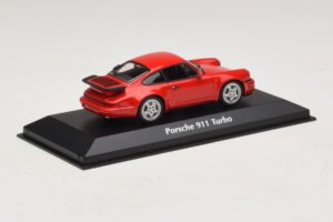 Porsche 911 964 Turbo Červený Maxichamps 1:43 940069102 Kov – obrázok 2 z 5