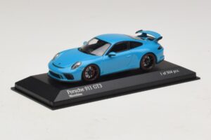 Porsche 911 991.1 GT3 Modrý Minichamps 1:43 410066022 Kov – obrázok 2 z 5