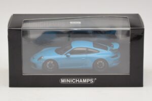 Porsche 911 991.1 GT3 Modrý Minichamps 1:43 410066022 Kov – obrázok 5 z 5