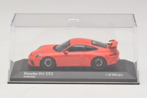 Porsche 911 991.1 GT3 Oranžový Minichamps 1:43 410066024 Kov – obrázok 4 z 5