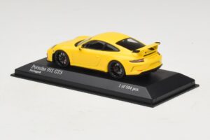 Porsche 911 991.1 GT3 Žltý Minichamps 1:43 410066020 Kov – obrázok 3 z 5