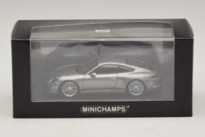 Porsche 911 991.1 R Strieborný Minichamps 1:43 410066224 Diecast – obrázok 5 z 5