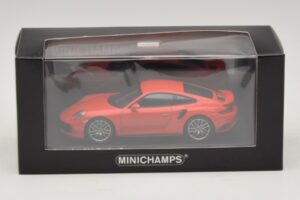 Porsche 911 991.1 Turbo S Oranžový Minichamps 1:43 410067171 Kov – obrázok 5 z 5