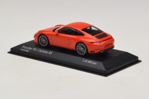 Porsche 911 991.2 Carrera 4S Oranžový Minichamps 1:43 410067241 Kov – obrázok 3 z 5