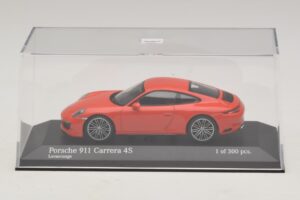 Porsche 911 991.2 Carrera 4S Oranžový Minichamps 1:43 410067241 Kov – obrázok 4 z 5