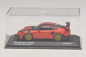 Porsche 911 991.2 GT2 RS Weissach Package Oranžový Minichamps 1:43 410067224 Kov – obrázok 4 z 5