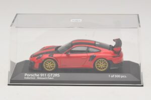 Porsche 911 991.2 GT2 RS Weissach Package Červený Minichamps 1:43 410067221 Diecast – obrázok 4 z 5