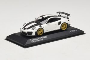 Porsche 911 991.2 GT2 RS Weissach Package Biely Minichamps 1:43 410067222 Diecast – obrázok 2 z 5