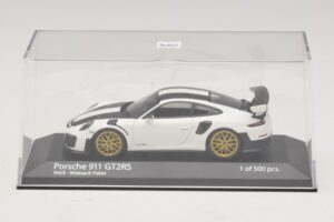 Porsche 911 991.2 GT2 RS Weissach Package Biely Minichamps 1:43 410067222 Diecast – obrázok 4 z 5