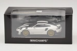 Porsche 911 991.2 GT2 RS Weissach Package Biely Minichamps 1:43 410067222 Diecast – obrázok 5 z 5