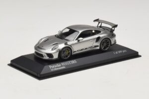 Porsche 911 991.2 GT3 RS Strieborný Minichamps 1:43 410067020 Diecast – obrázok 2 z 5