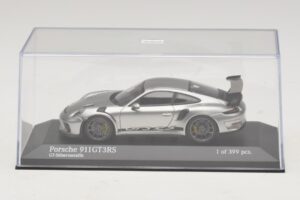 Porsche 911 991.2 GT3 RS Strieborný Minichamps 1:43 410067020 Diecast – obrázok 4 z 5