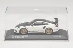 Porsche 911 991.2 GT3 RS Biely S Weissach Package Minichamps 1:43 410067022 Diecast – obrázok 4 z 5