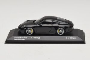 Porsche 911 991.2 GT3 Touring Čierna Metalíza Minichamps 1:43 410067424 Diecast