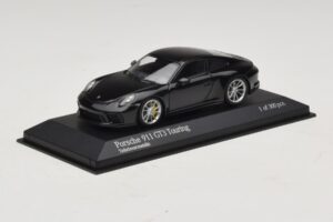 Porsche 911 991.2 GT3 Touring Čierna Metalíza Minichamps 1:43 410067424 Diecast – obrázok 2 z 5