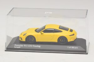 Porsche 911 991.2 GT3 Touring Žltý Minichamps 1:43 410067421 Kov – obrázok 4 z 5