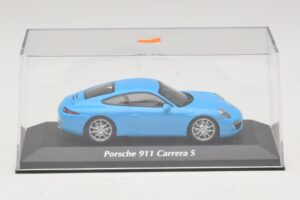 Porsche 911 991 Carrera S Modrý Maxichamps 1:43 940060220 Kov – obrázok 4 z 5