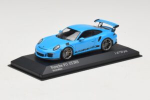 Porsche 911 991 GT3 RS Modrý Minichamps 1:43 410063222 Kov – obrázok 2 z 5