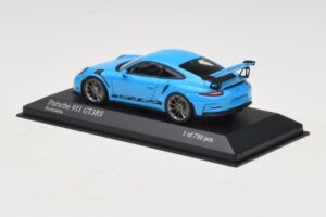 Porsche 911 991 GT3 RS Modrý Minichamps 1:43 410063222 Kov – obrázok 3 z 5