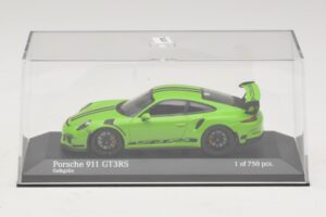 Porsche 911 991 GT3 RS Zelený Minichamps 1:43 410063224 Kov – obrázok 4 z 5