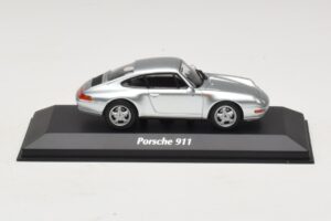 Porsche 911 993 Strieborný Maxichamps 1:43 940063001 Kov