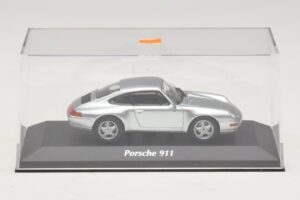 Porsche 911 993 Strieborný Maxichamps 1:43 940063001 Kov – obrázok 4 z 5