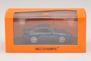 Porsche 911 993 Turbo Blue Metallic Maxichamps 1:43 940069201 Kov – obrázok 4 z 5