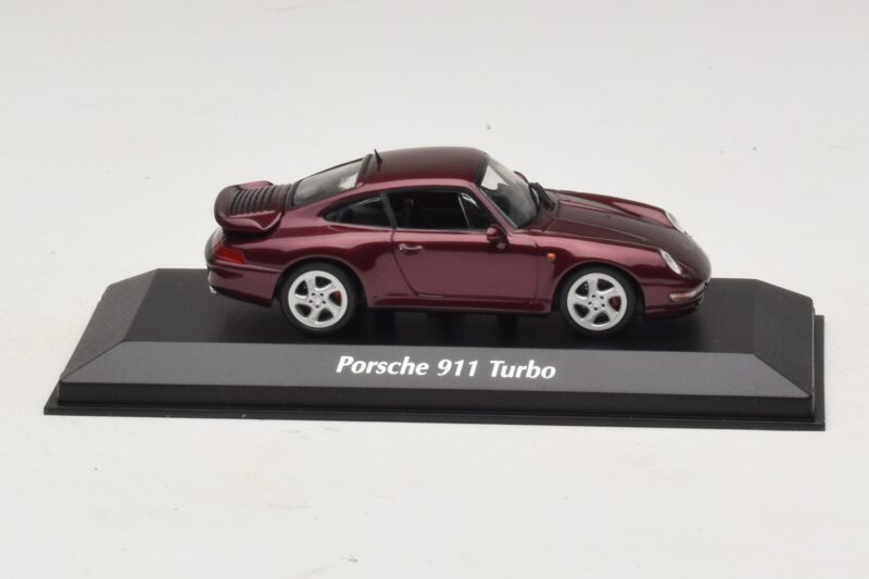 Porsche 911 993 Turbo Červená Metalíza Maxichamps 1:43 940069200 Kov