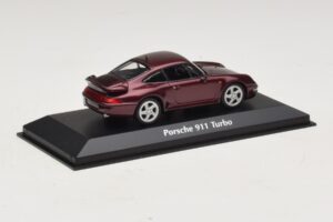 Porsche 911 993 Turbo Červená Metalíza Maxichamps 1:43 940069200 Kov – obrázok 2 z 5