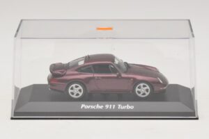 Porsche 911 993 Turbo Červená Metalíza Maxichamps 1:43 940069200 Kov – obrázok 4 z 5