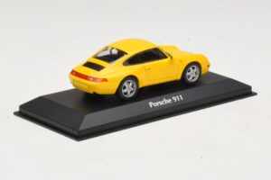 Porsche 911 993 Žltý Maxichamps 1:43 940063000 Kov – obrázok 2 z 5