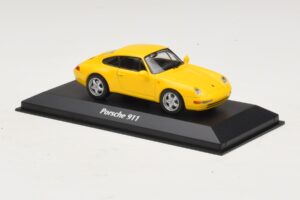 Porsche 911 993 Žltý Maxichamps 1:43 940063000 Kov – obrázok 3 z 5